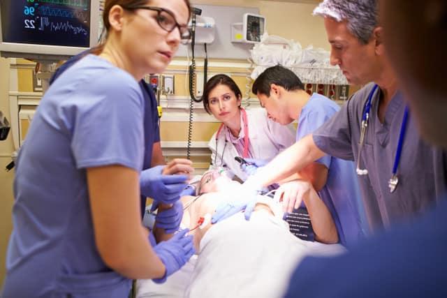 patient with nurses